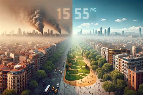 area de calidad atmosférica en madrid